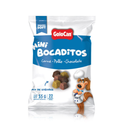 Golocan Mini Bocaditos Bajo En Grasas 100Gr
