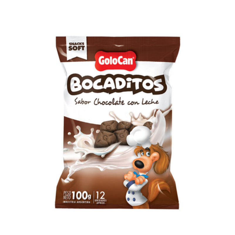 Golocan Bocaditos Chocolate Con Leche